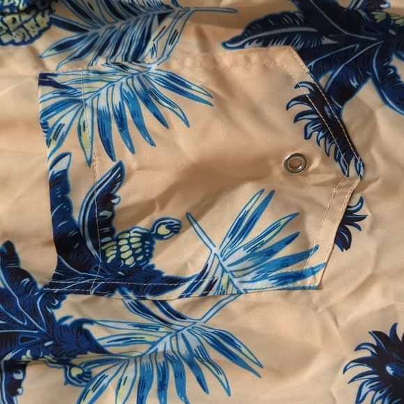 Janmid Men's Swim Trunks Quick with Pockets and Mesh Lining Med - Picture 4 of 6